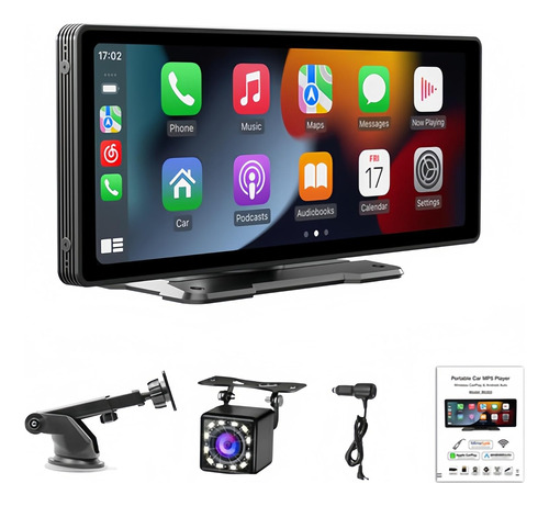 Autoestereo 10.3  Portatil Carro Compatible Car-play Android