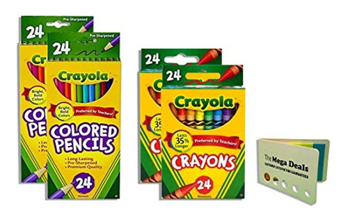 Crayola Crayons 24 Unidades, 2 Paquetes