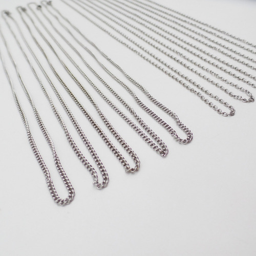Pack 10 Cadenas Grumet /force 50cm Acero Quirurgico Xmayor