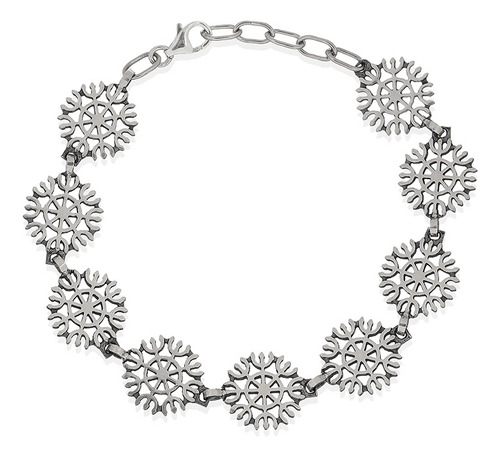 Pulseira Ashtanga Yantra, Tridente Prata 925. Fp - 41000802