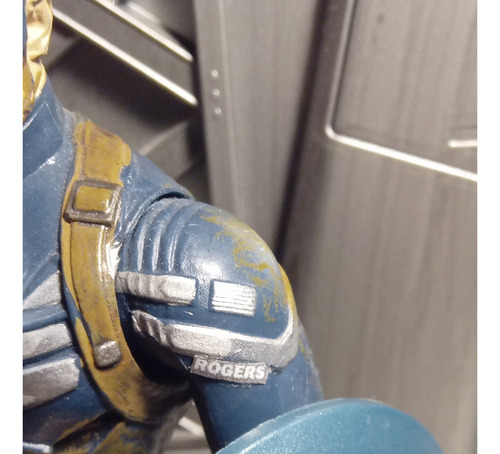 Marvel Select Capitán América Unmasked/battle Damage (Usado)