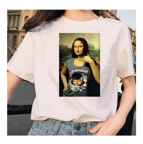 Remera Mona Lisa - Arte / Tumblr Grunge Aesthetic #50
