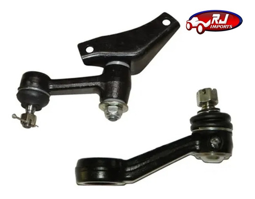 Kit Braço Pitman + Auxiliar Mitsubishi L200 Gl / Gls 4x4