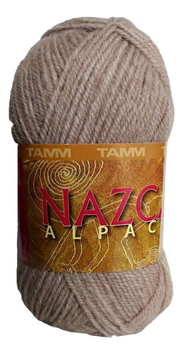 Estambre Lana Nazca Alpaca Madejas De 50 Gramos Color Ardilla