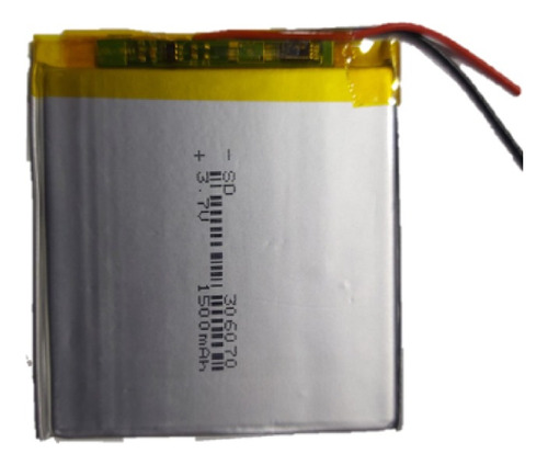 Bateria Recargable De Lipo 3.7v 1500mah (306070)