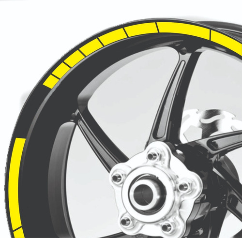 Imagen 1 de 5 de Calcos Llantas Motos 17p + Regalo Tuning 0143 Graficastuning