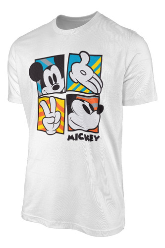 Polera Hombre Mickey Mouse Personalizada