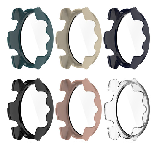 Estuche De Reloj De 6 Piezas Para Garmin Forerunner165