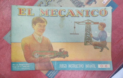 Caja El Mecánico Símil Meccano Z3285 Milouhobbies