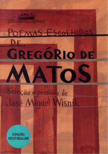 Imagem 1 de 1 de Poemas Escolhidos De Gregorio Matos