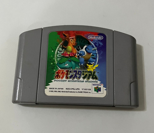 Pokemon Pocket Monster Stadium Nintendo 64 Japon