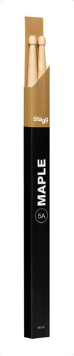 Palillos Baquetas De Bateria - Madera De Maple - 5a 5b 7a Color Marrón Claro