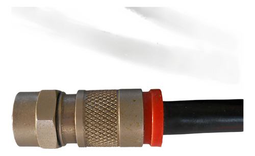 Cable Coaxial Negro 4 Mm X 2 M. + 4 Mm X 0,50 M + Conectores (Usado)
