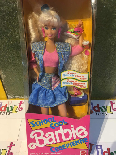 Boneca Barbie All American Reebok 1990 Nrfb Caixa Perfeita