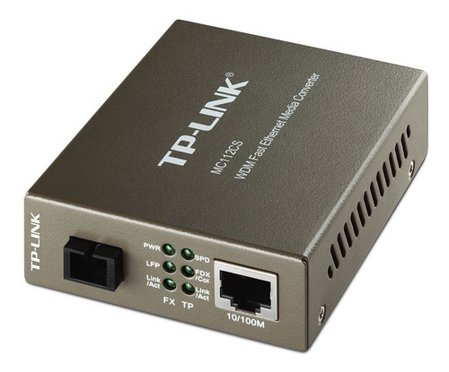 Conversor De Medios Wdm Monomodo 10/100 Tp-link Mc112cs