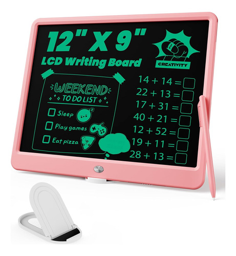 Lcd Writing Board, 12  X 9    Writing Tablet, Doodle Bo...