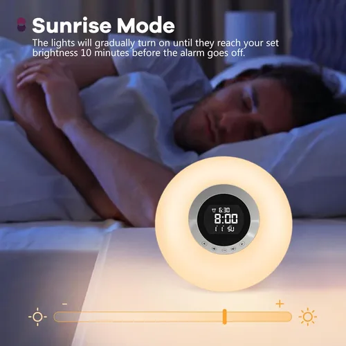 Despertador de luz solar new arrivals