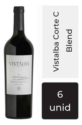 Vino Vistalba Corte C Blend Caja X6 750ml Mp Drinks