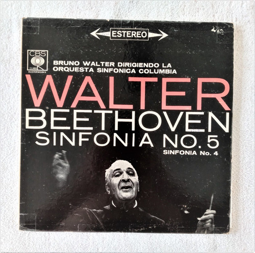 Bruno Walter Lp Beethoven Sonfonia 5