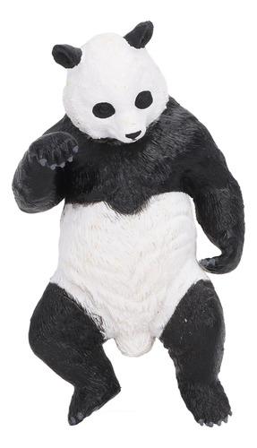 Bonita Figura De Panda, Estilo Tumbado, Realista Y Con Detal