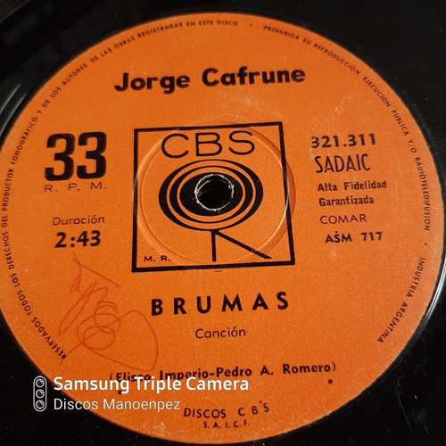 Simple Jorge Cafrune  Cbs C16