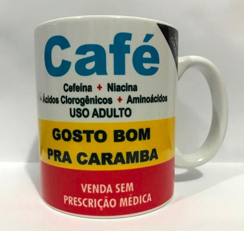 Caneca Personalizada Café Acordol Remédio