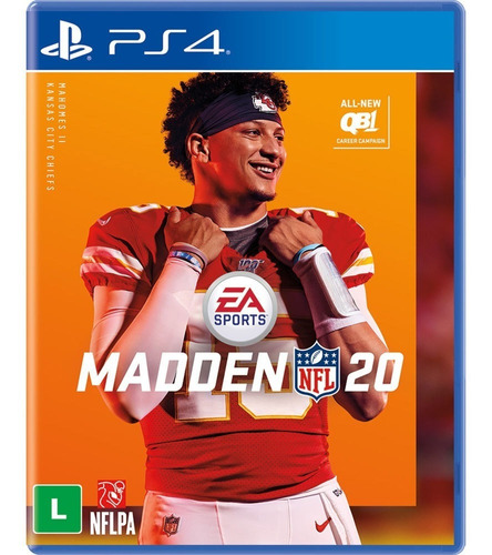 Madden Nfl 20 Ps4 Mídia Física Novo Lacrado Pronta Entrega