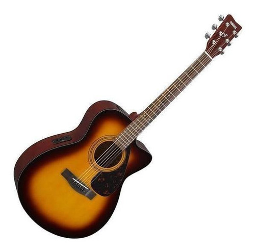 Imagen 2 de 3 de Guitarra acústica Yamaha FSX315C para diestros tobacco brown sunburst brillante