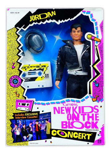 Official New Kids On The Block Concert Jordan Figure 1:6