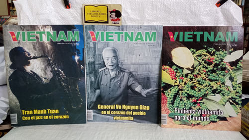 Promoción - 3 Revistas Vietnam - General Vo Nguyen Giap 