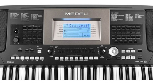 Imagen 6 de 8 de Teclado Medeli Aw830