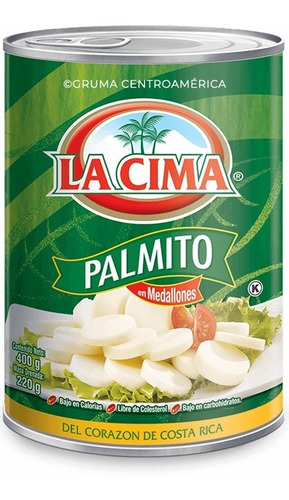 La Cima corazones de palmito enteros 400g