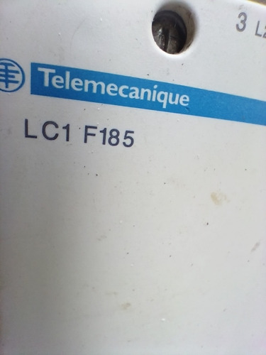 Contactor Telemecanique Lc1 F185