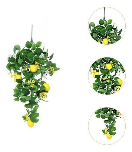 Arranjo De Flores Artificiais Para Decoração De Limão,