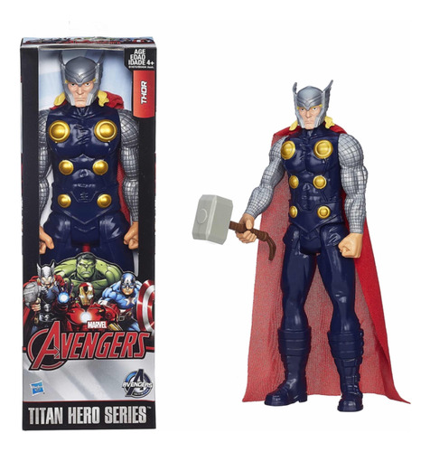 Muñeco Thor Marvel Titan Hero Series 30 Cm Original