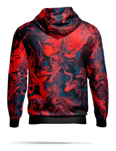 Imagen 2 de 2 de Buzo Hoodie Psicodelia Irarte Mod 4