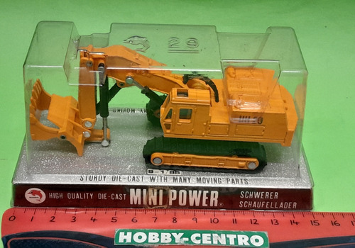 Shinsei Mini Power Japan Pala Mecánica Hitachi Uh20 Metalica