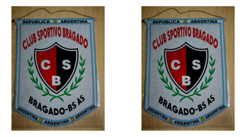 Banderin Grande 40cm Club Sportivo Bragado