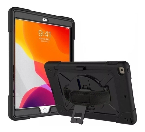 Funda Correa Uso Rudo Para iPad 8 10.2 8va A2270 A2428 A2429