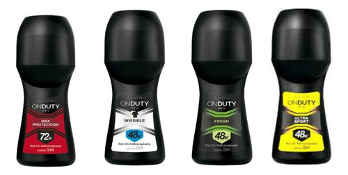 03 Desodorante Roll-on On Duty Masculino