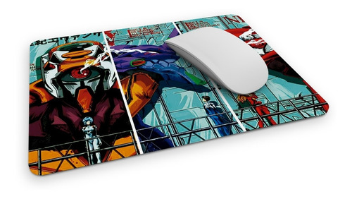 Imagen 2 de 3 de Mousepad Evangelion Anime Eva, Alfombrilla
