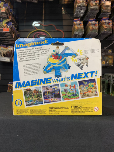 Jurassic World Imaginext Ankylosaurus Fisherprice 2018 (Usado)