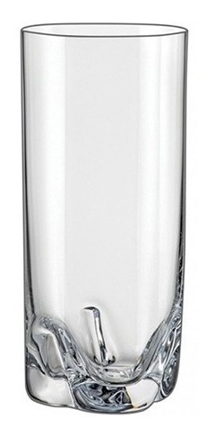 Imagen 2 de 6 de Vasos Cristal Bohemia Trago Largo 450ml Trio Set X 6