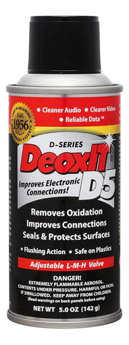 Limpiador De Contactos Deoxit D5 D5s-6 