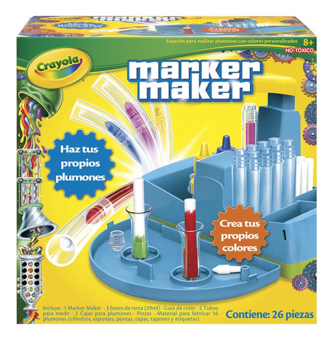 Set Creación De Plumones Crayola Marker Maker - 26 Piezas