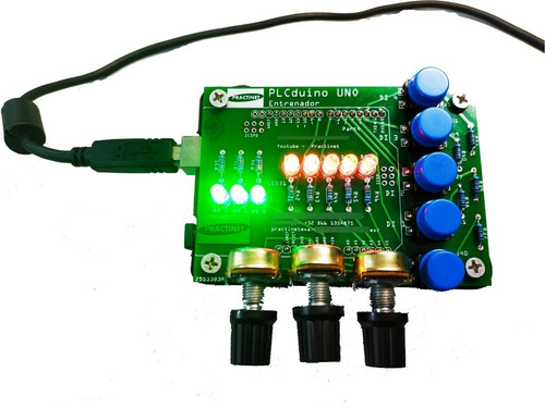 Plcduino Entrenador Plc Arduino Hmi Curso