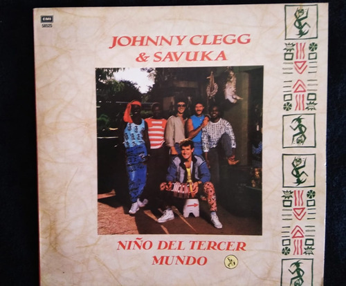 Vinilo  Johnny Clegg Savuka  Nino Del 3er Mundo Supercultura