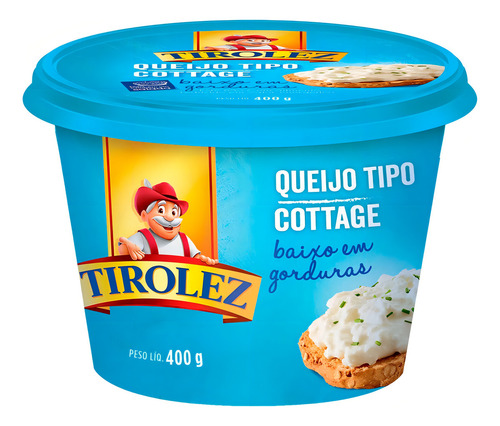 Queijo Cottage Tirolez 400g