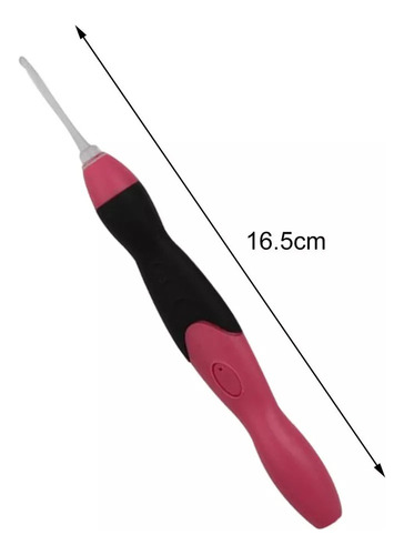 & Agujas De Crochet Con Luz Led Usb 9 En 1 For Manualidades