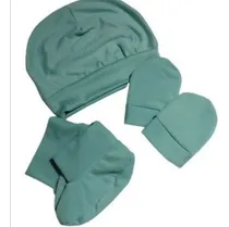 Comprar Gorros Manoplas Y Escarpin Bebes 0 A 3 Meses 